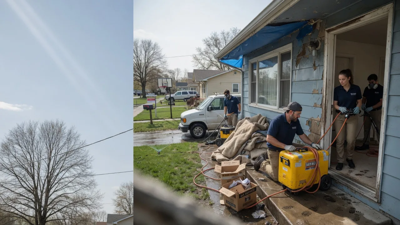 Basement Flood Cleanup in Beulah, WY near me